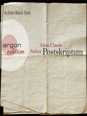 cover image of Postskriptum